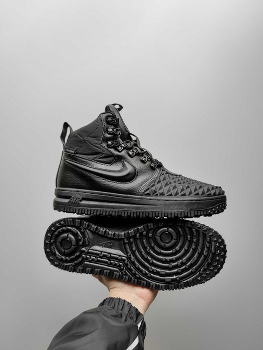 Мужские Кроссовки Nike Lunar Force Duckboot Fur С Мехом Зимние Ботинки