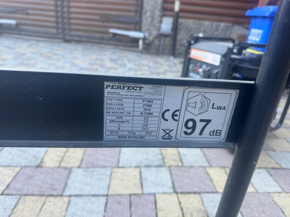 Бензиновий генератор Stalco Perfect P1062