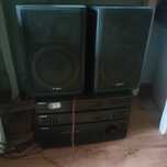 Wieża Sony radio CD kaseta