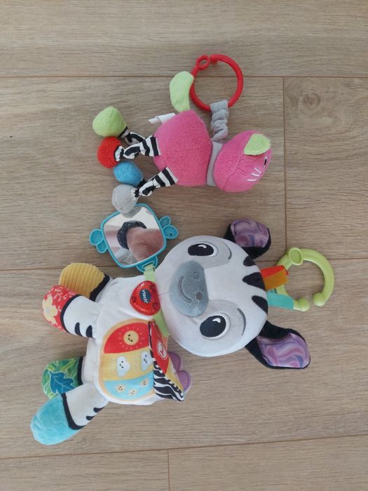 Zabawka interaktywna zebra vtech i grzechotka