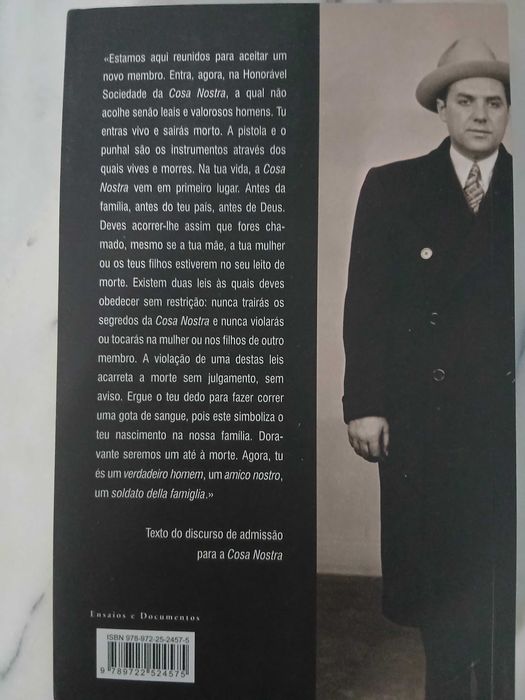 Livro Cosa Nostra Um Seculo de História da Mafia De Eric Frattini