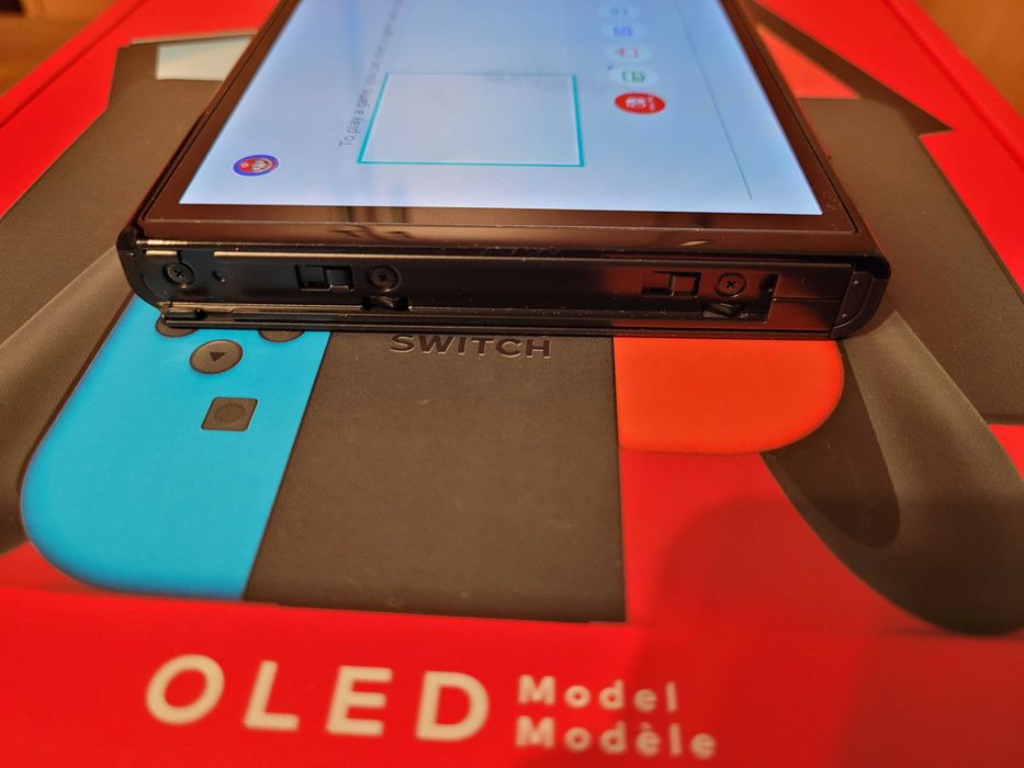 Nintendo Switch Oled Sam Tablet + Pudełko Idealny Stan jak Nowa