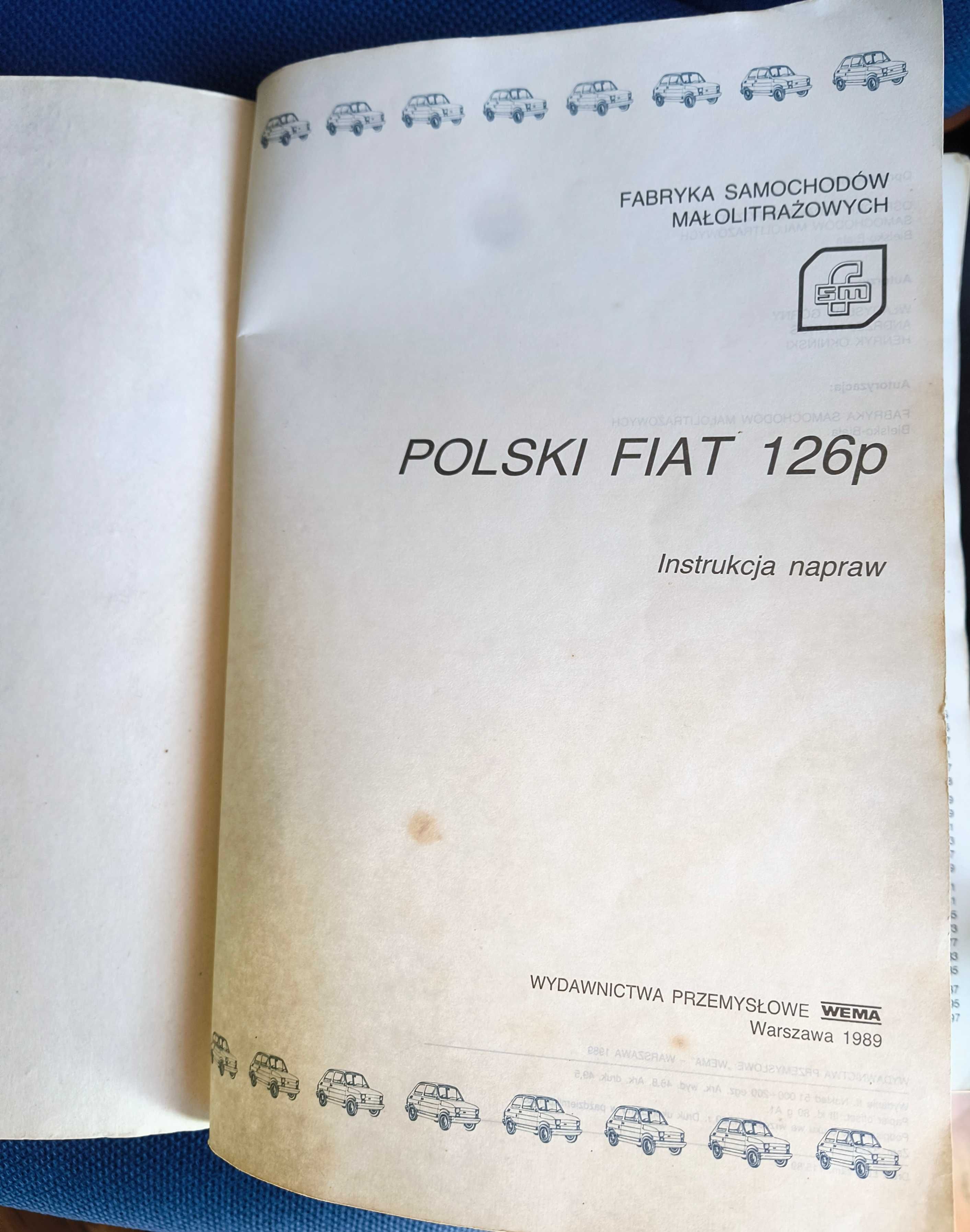 Autoryzowana instrukcja napraw Fiat 126p