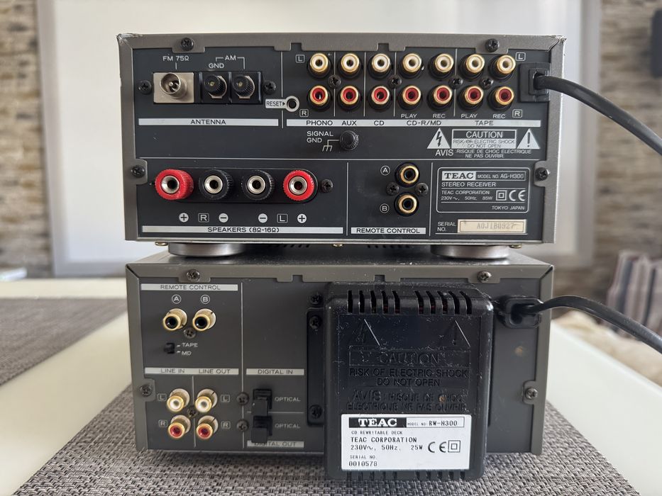 Teac H300 Mikro Wieża Nagrywarka CD Amplituner