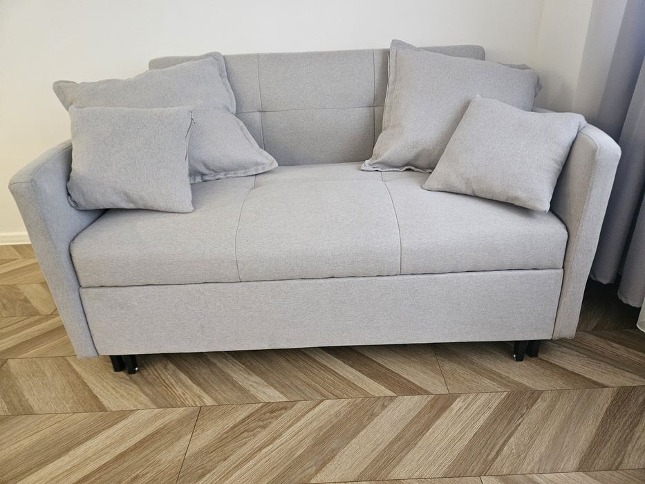 Sofa Wersalka Łóżko Kanapa z funkcją spania wysuwana HOVIN