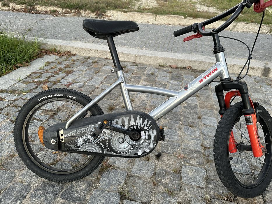 Bicicleta roda 16’ b-twin