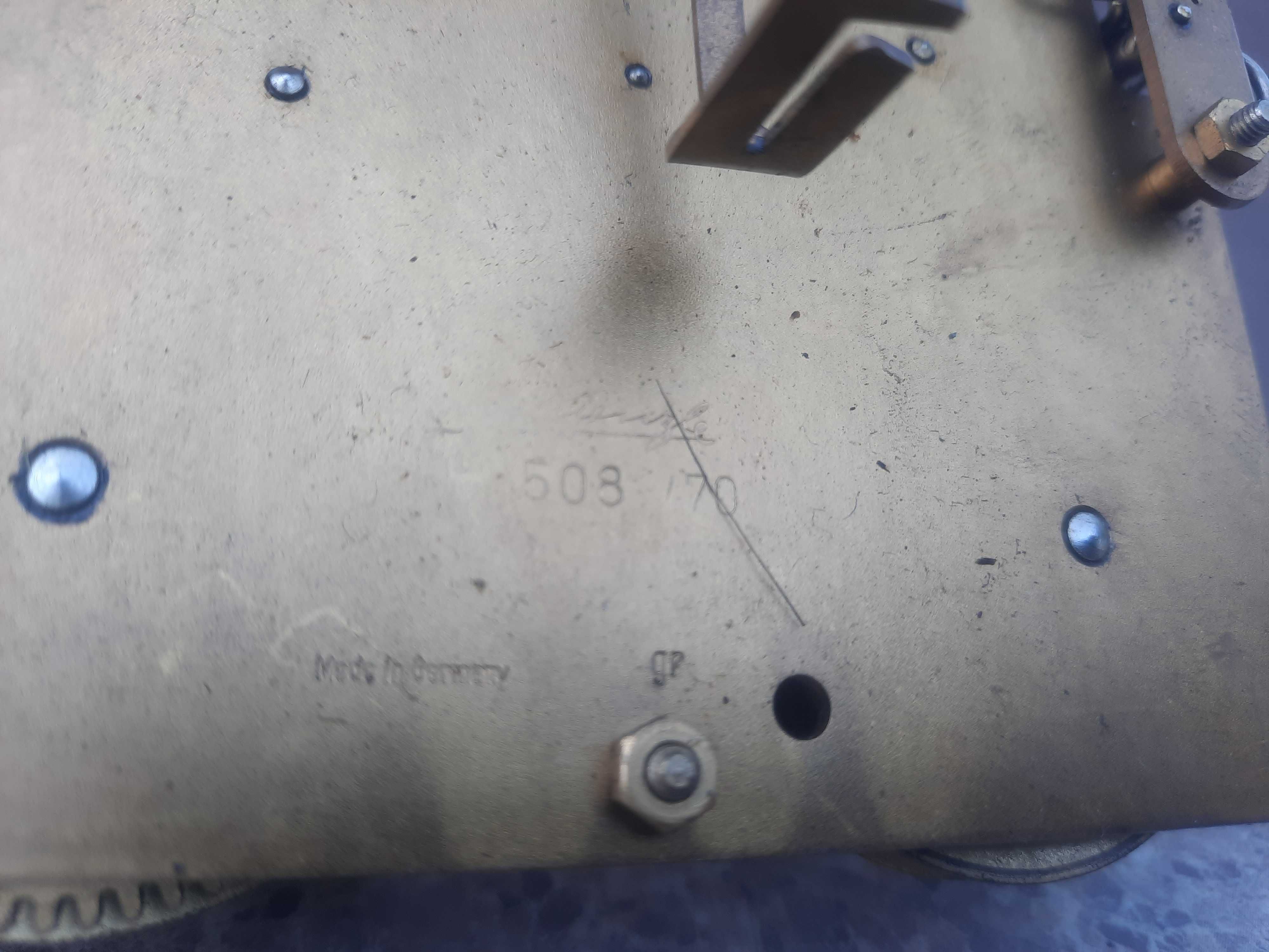 501 Mechanizm zegara łańcuchowy wagowy Kienzle 508/70