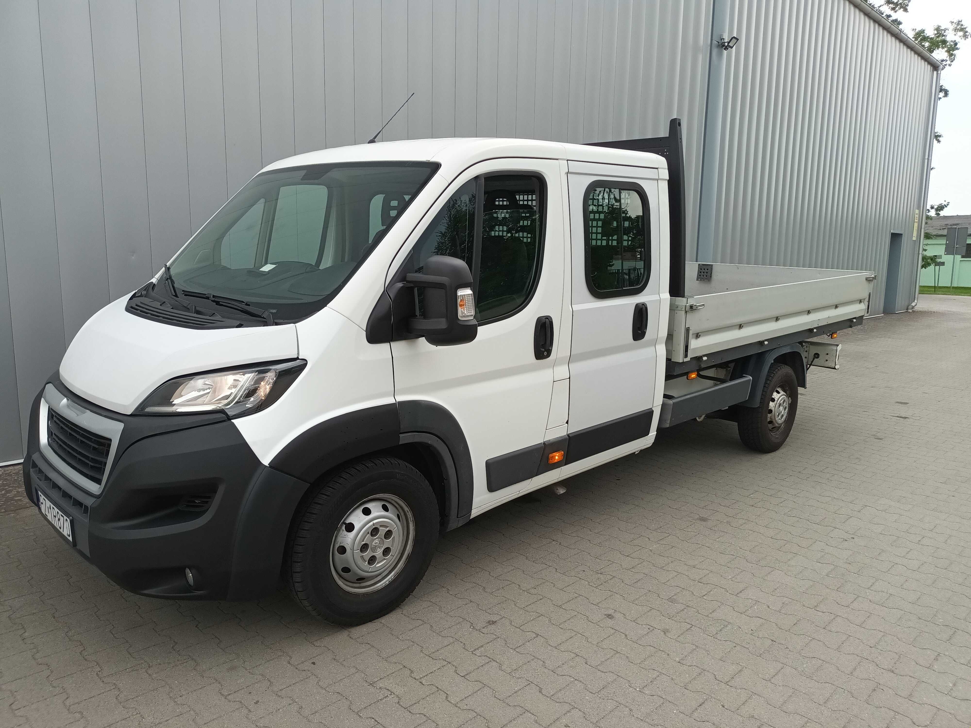 Fiat ducato 2,0 hdi Peugeot  brygadówka ,7osób Klima, hak,doka 224 tyś
