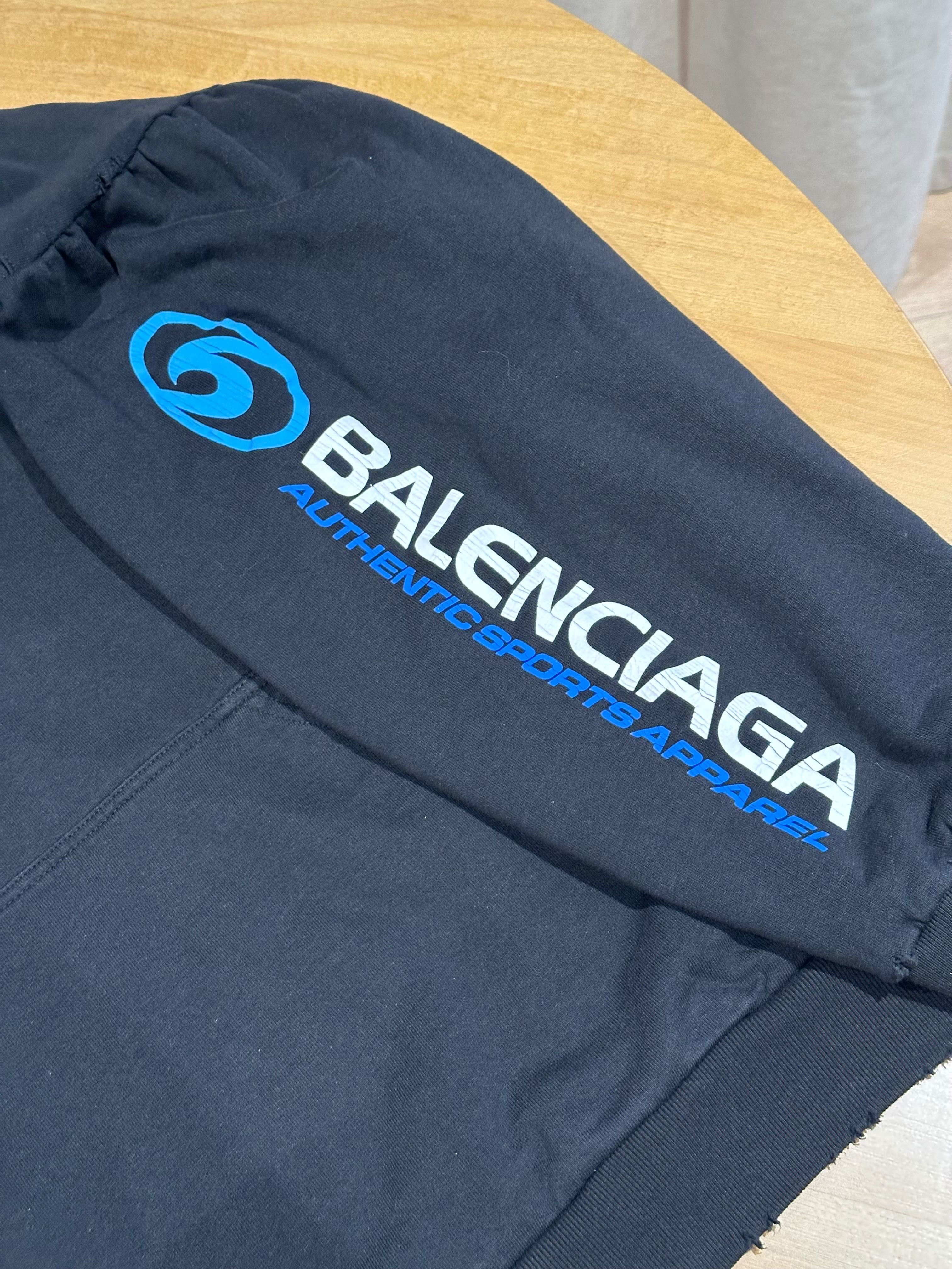 Balenciaga Surfer Logo Hoodie оригинал худи тодстовка кофта свитшот