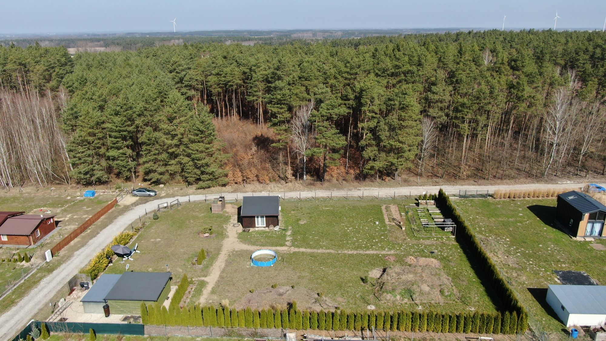 Dom w środku lasu Bardzynin, gmina Dalików