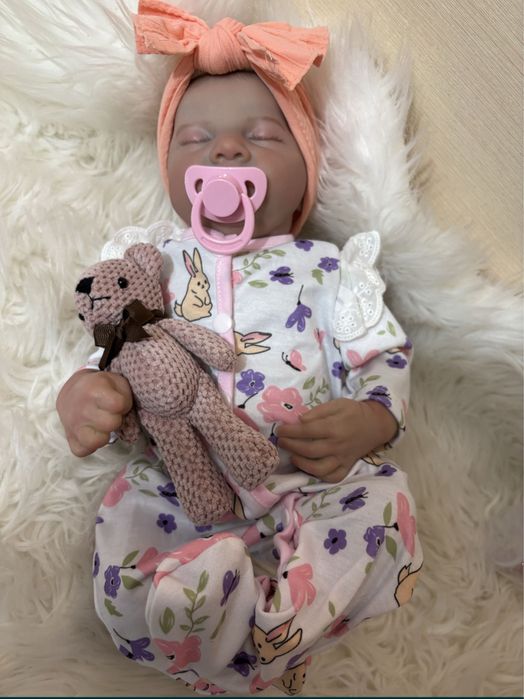 Лялька реборн 46 см дівчинка reborn