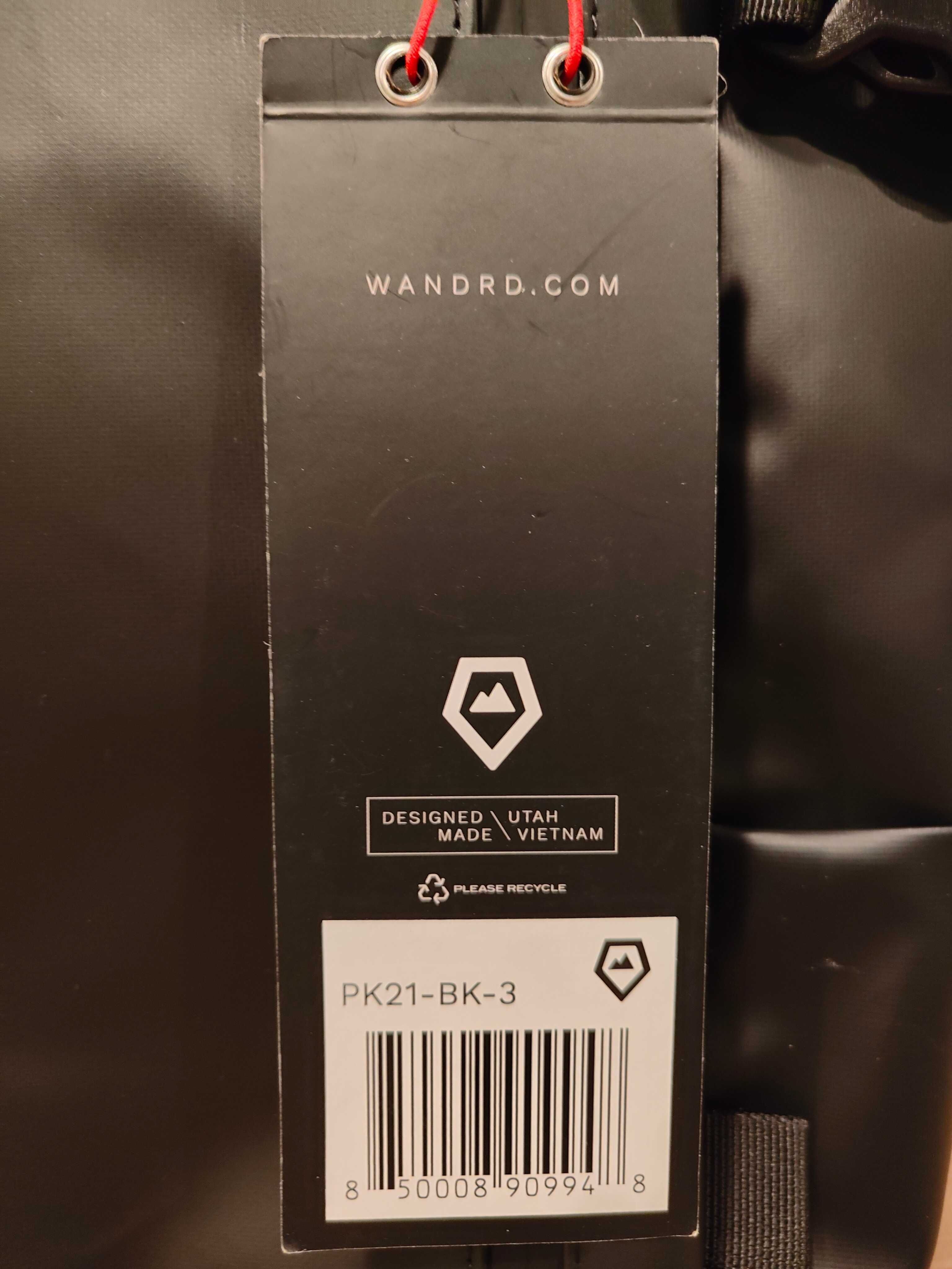NOWY Plecak Wandrd All-new Prvke 21 CZARNY