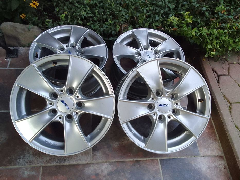 Felgi Aluett 16"Vivaro,Trafic,Primastar od 02-14r!Stan bdb dobry+śruby