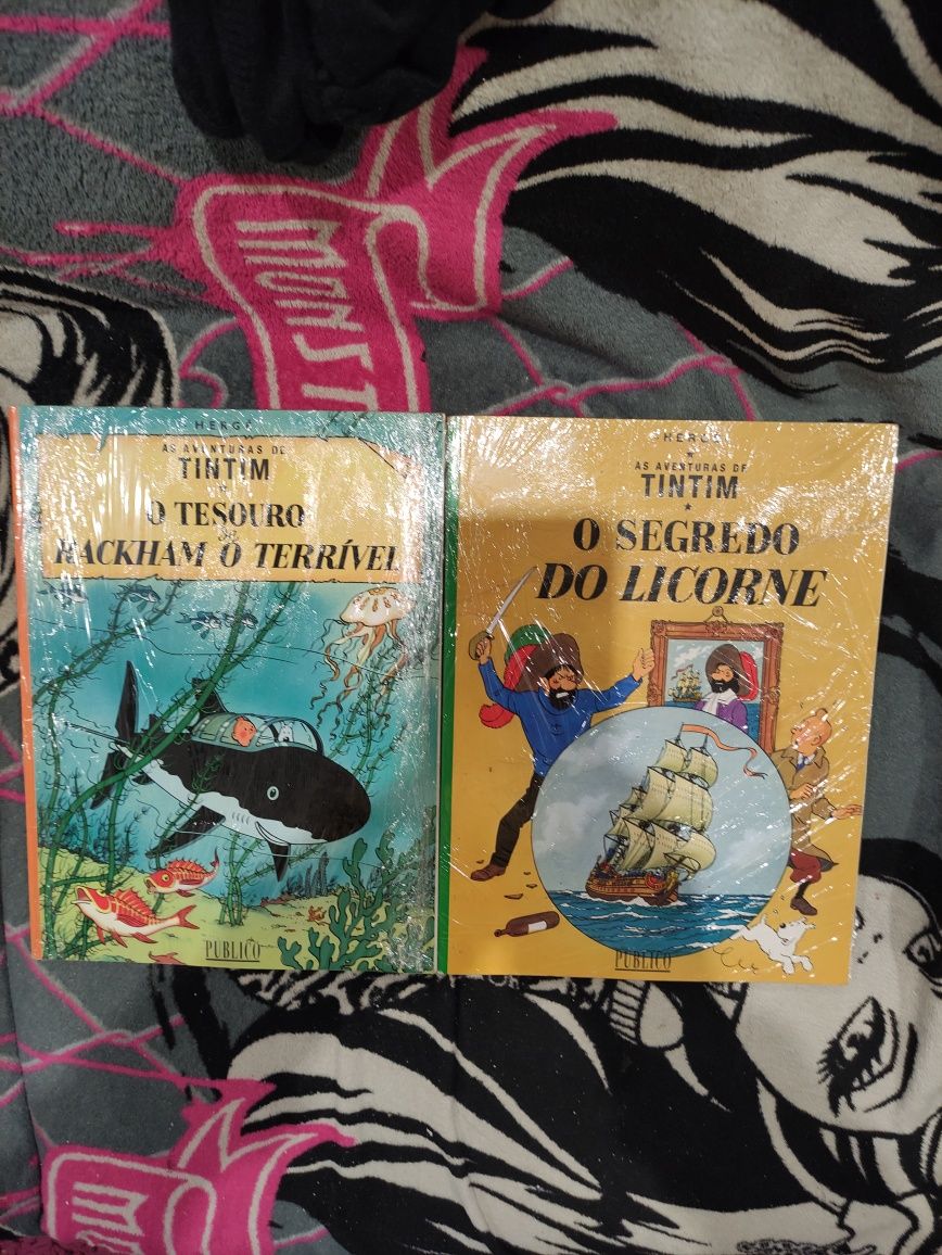 Livros Banda Desenhada TINTIN