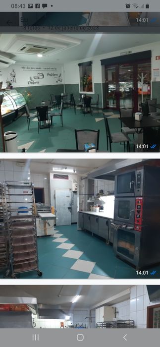 Alugo padaria e pastelaria e pizaria de fabrico próprio