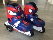 Patins infantil 3 rodas oxelo decathlon