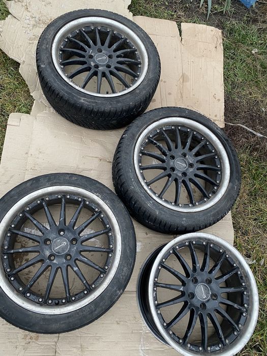 Диски R18 Mercedes 5x112 різноширокі резина колесо взборі