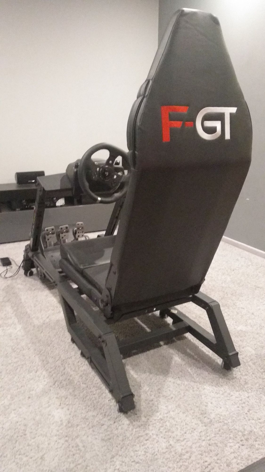 Zestaw Next Level Racing F-GT + kierownica Logitech G920 + Shifter 941