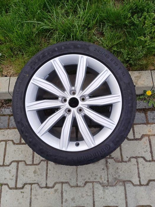 Koła  5x112 Audi A6 C8 C7 Continental Premium Contact 6 245/45R19 Y XL