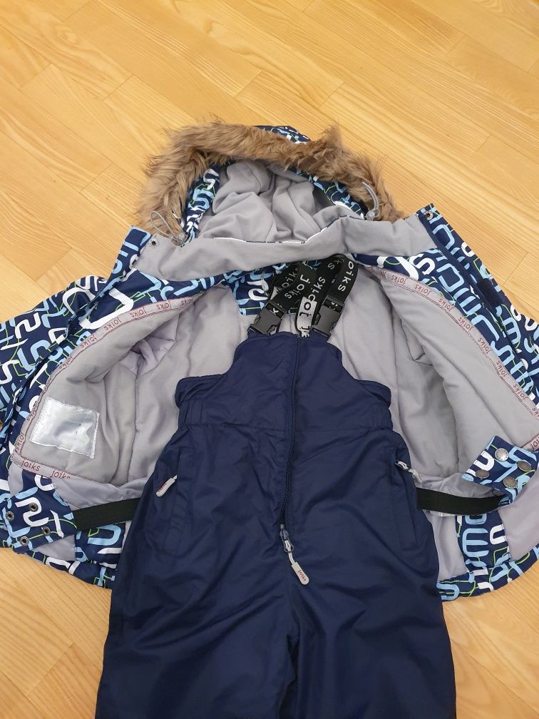 Зимовий термокомплект куртка та напівкомбінезон