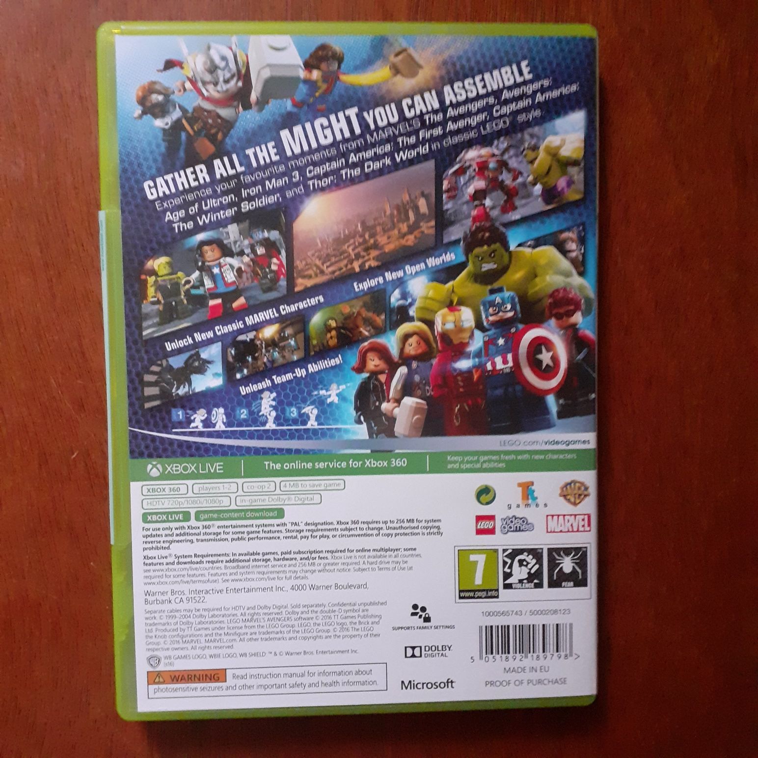 Lego Avengers Marvel  Xbox 360 po Polsku!!!