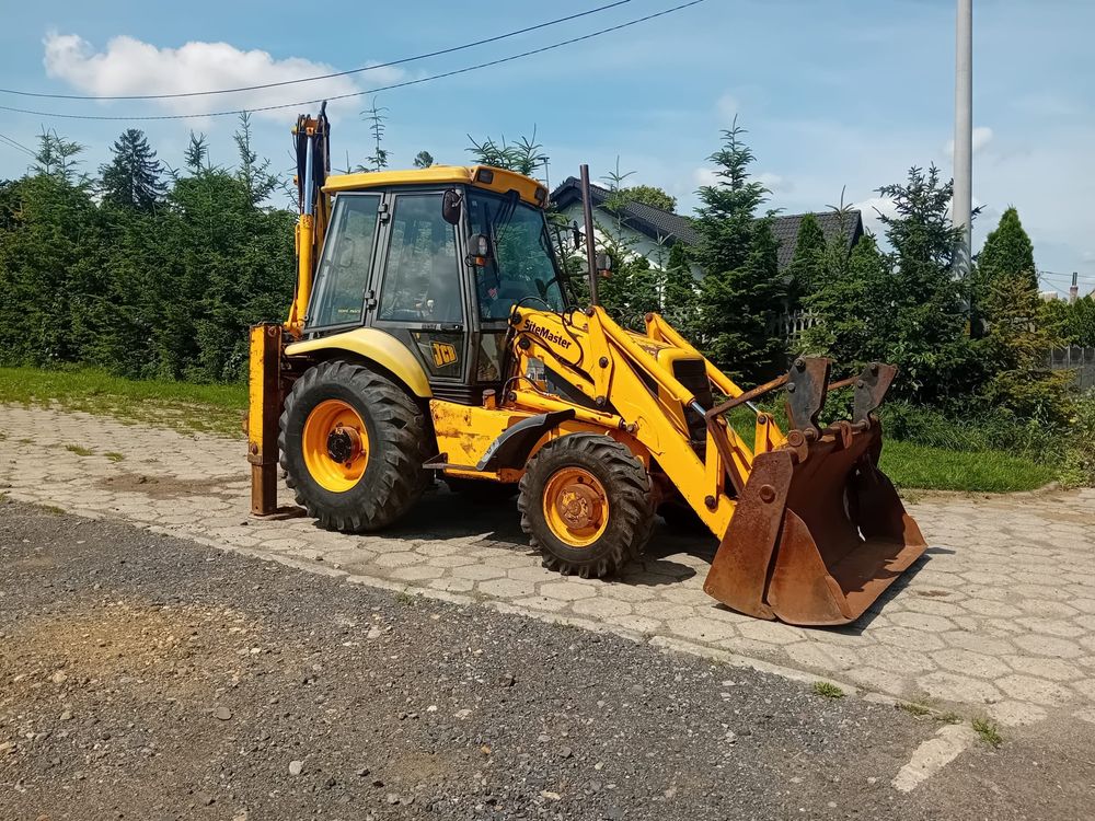 Koparko-ładowarka JCB 3CX Szczęka Teleskop 4X4 Widły