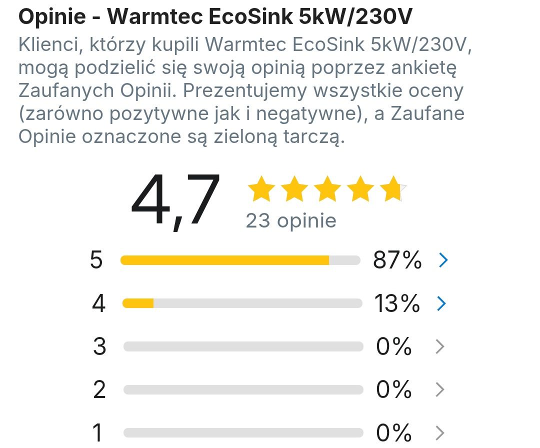 Przepływowy podgrzewacz wody