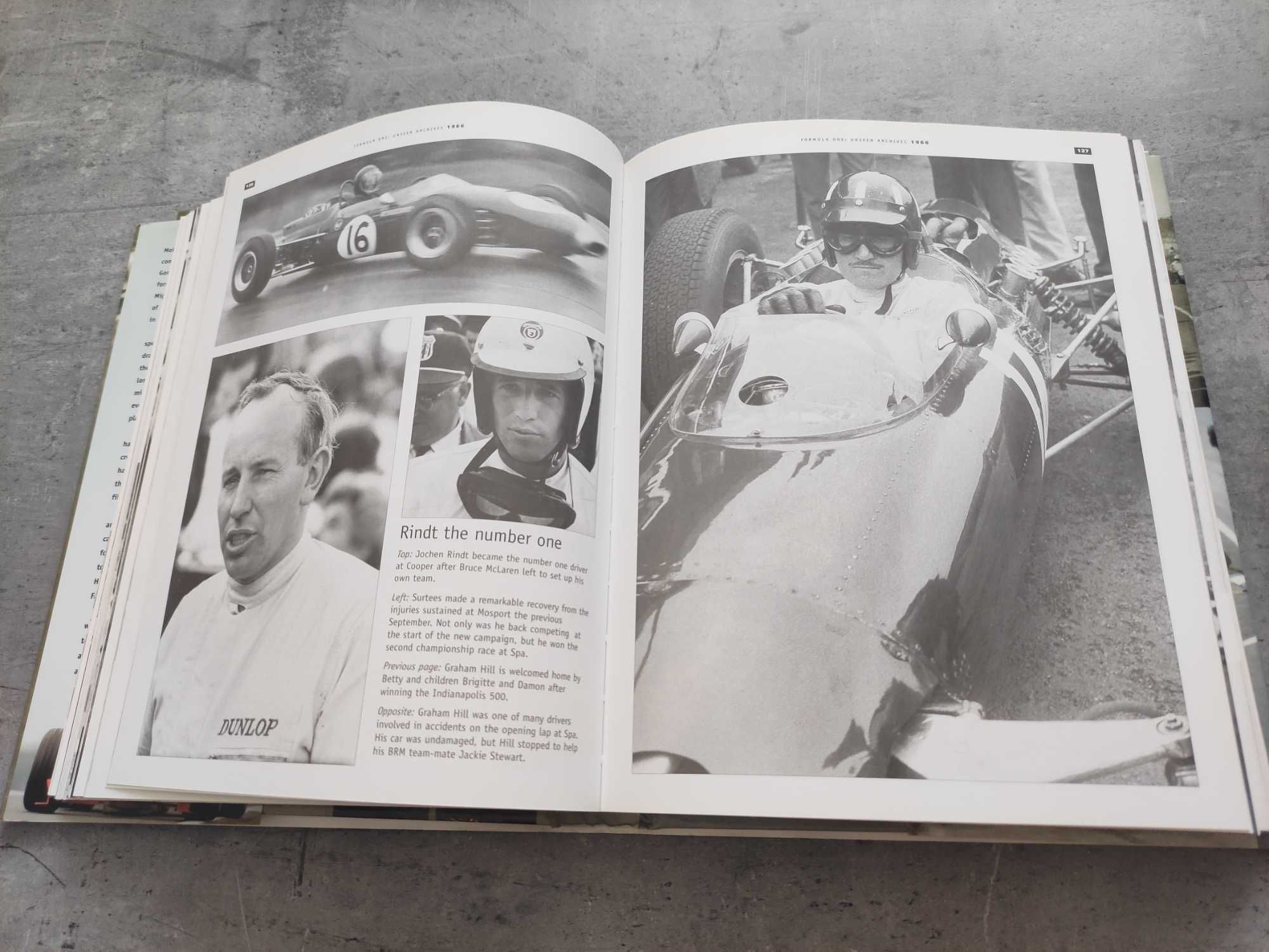 Książka Formuła One Unseen Archives F1