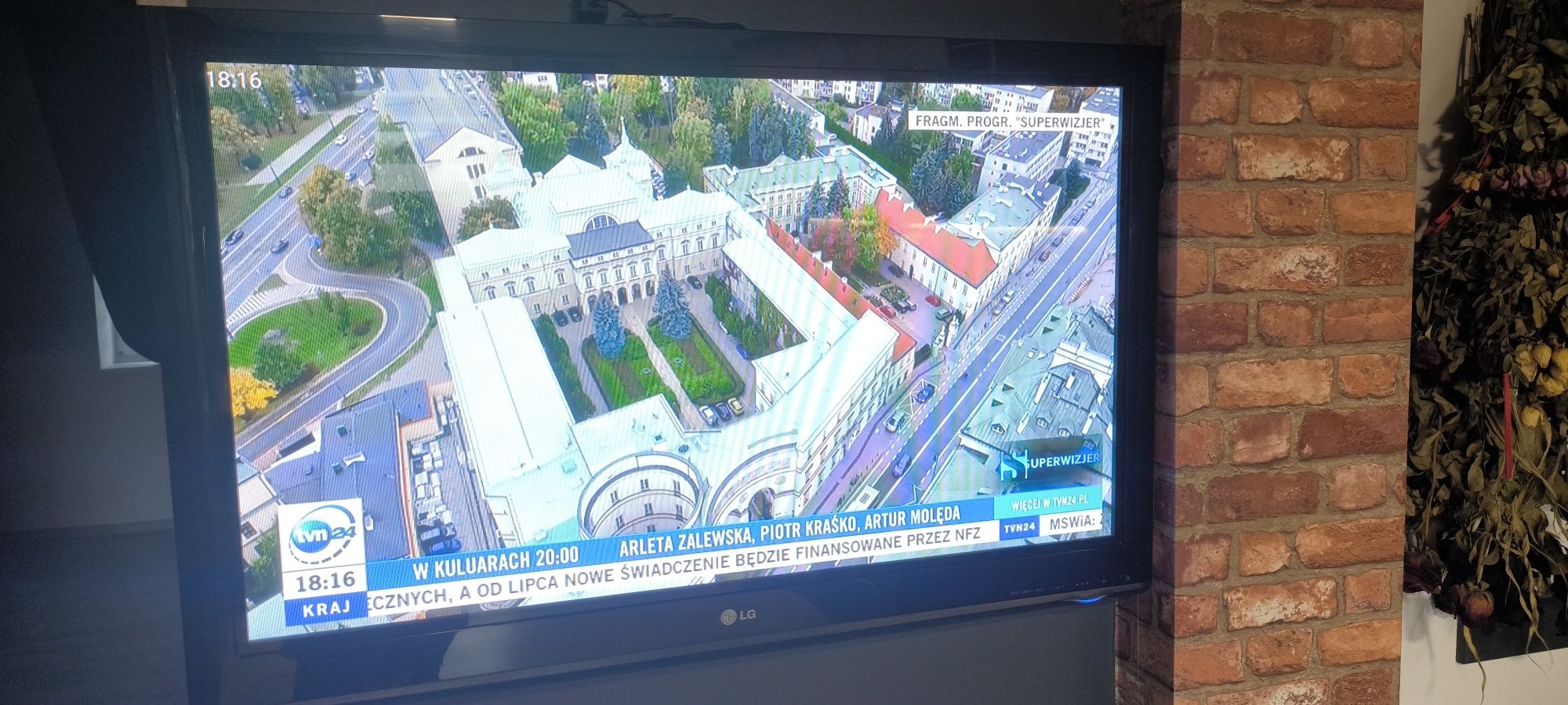Telewizor Plazma LG 42 cale. Oryginalny pilot. TV 42