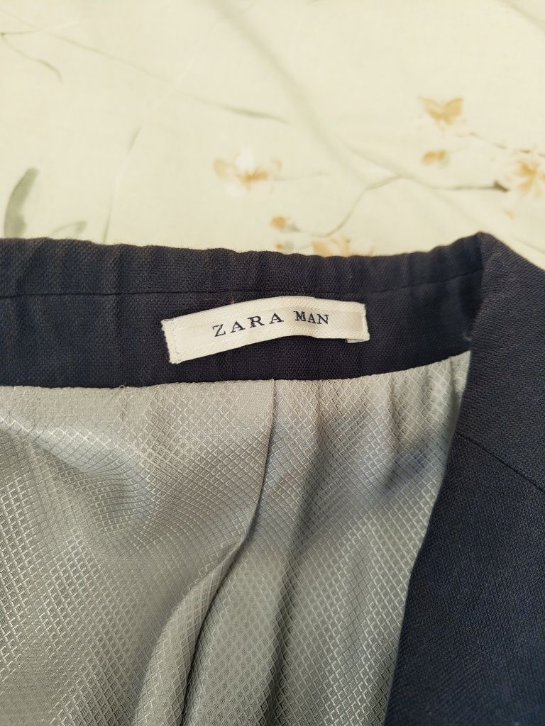 Fato azul escuro Zara