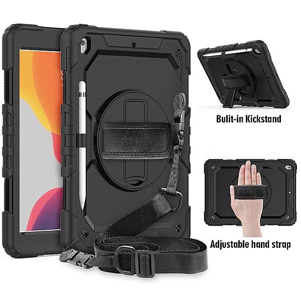 TECH-PROTECT SOLID360 IPAD 10.2/2019 / 2020 / 2021 BLACK