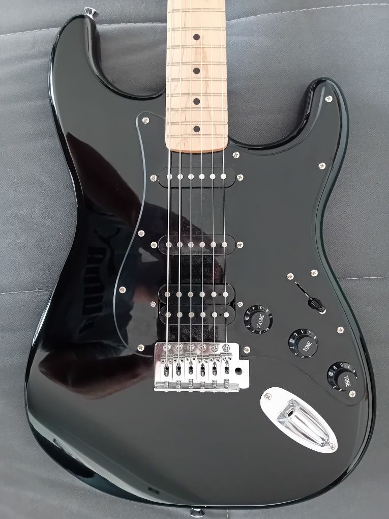 Gitara elektryczna Fender Squier Stratocaster MN BPG BLK