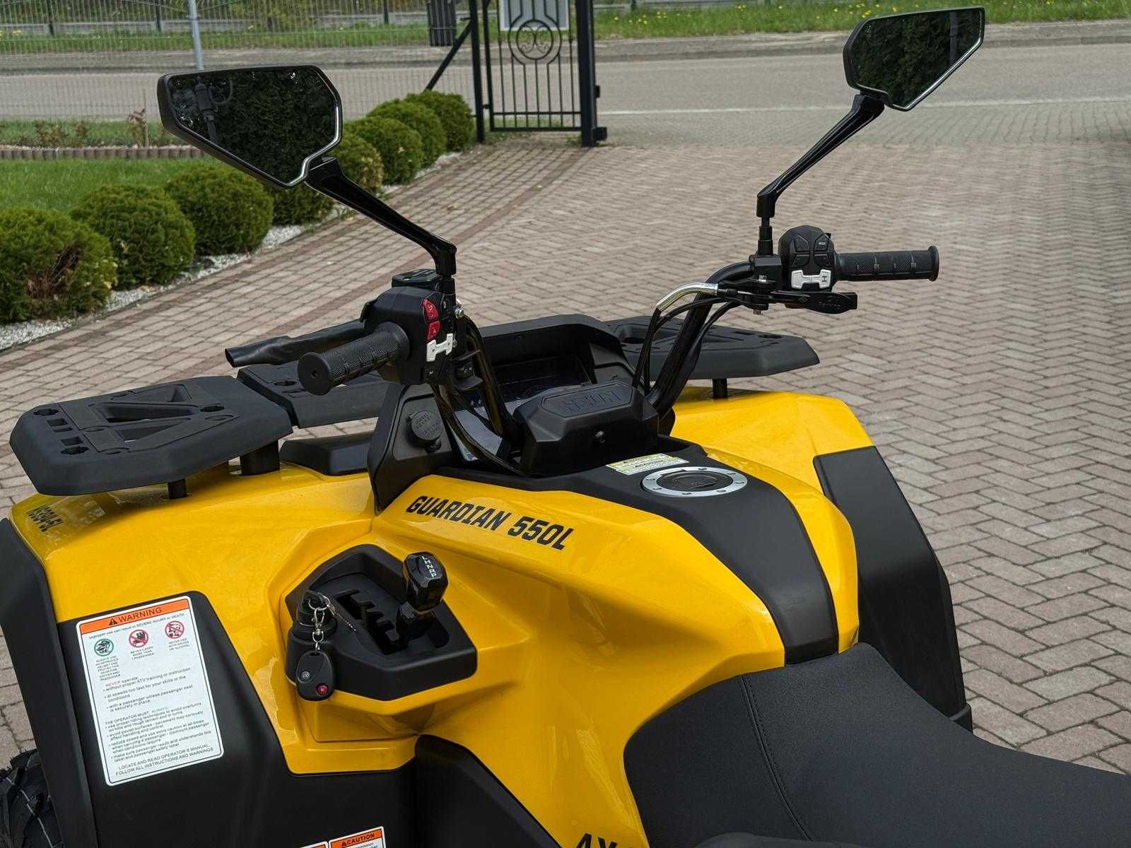 ! PROMOCJA ! HISUN GUARDIAN 550L EPS  wspomaganie Homologacja 4X4