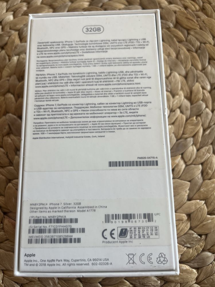 iPhone 7 Silver 32GB