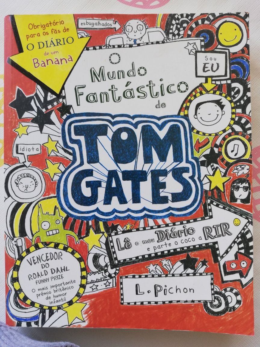 Livro - O mundo fantástico de Tom Gates