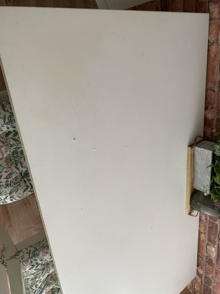 Stół ikea igatorp plus 4 krzesła