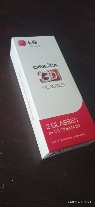 Okulary 3D do telewizora LG