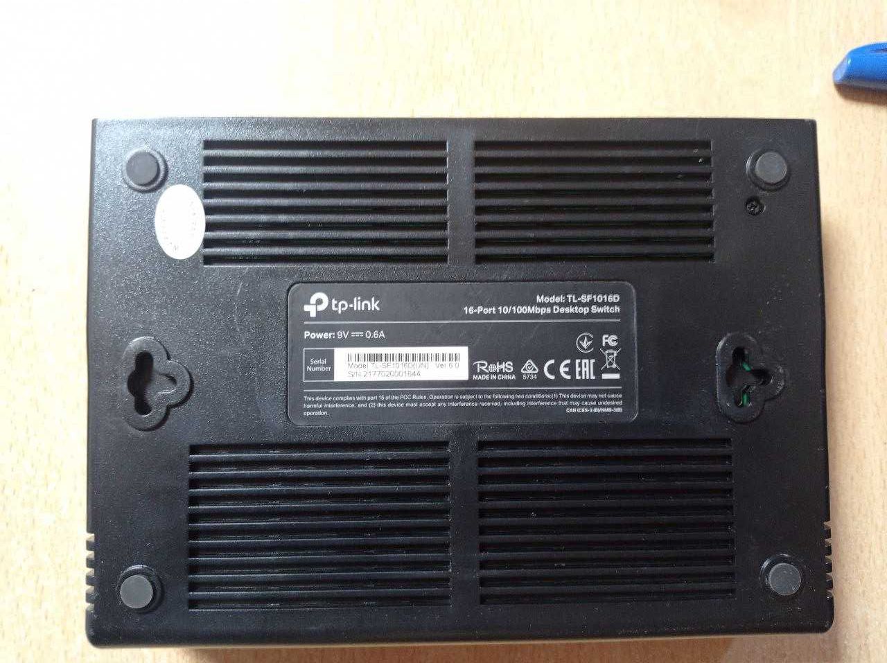 Коммутатор Switch TP-Link TL-SF1016D