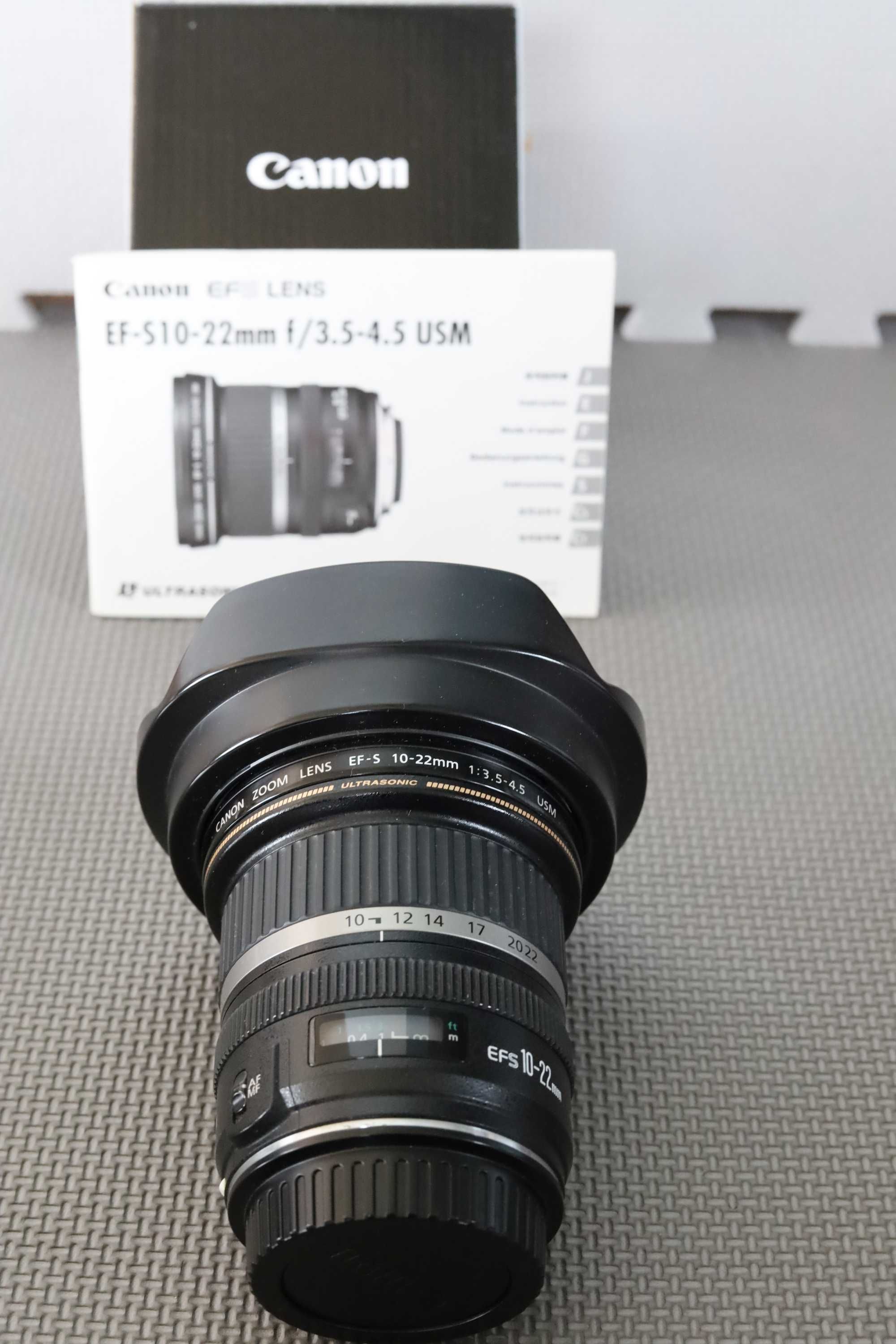 Canon EF-S 10-22mm f/3,5-4,5 USM stan idealny