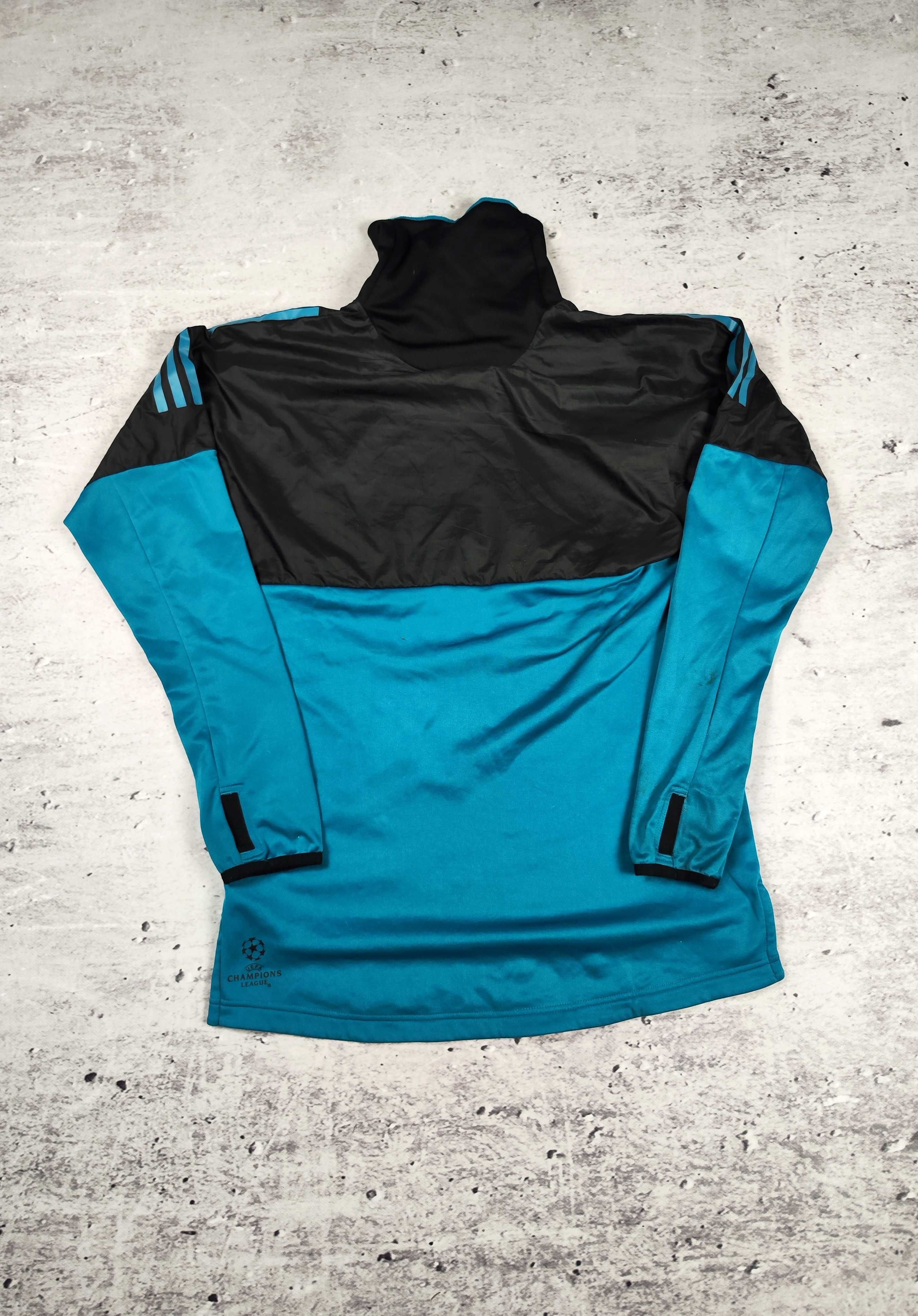 Bluza sportowa Adidas Real Madryt Champions league piłkarska r. S