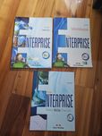 Zestaw książek do nauki angielskiego enterprise b1+