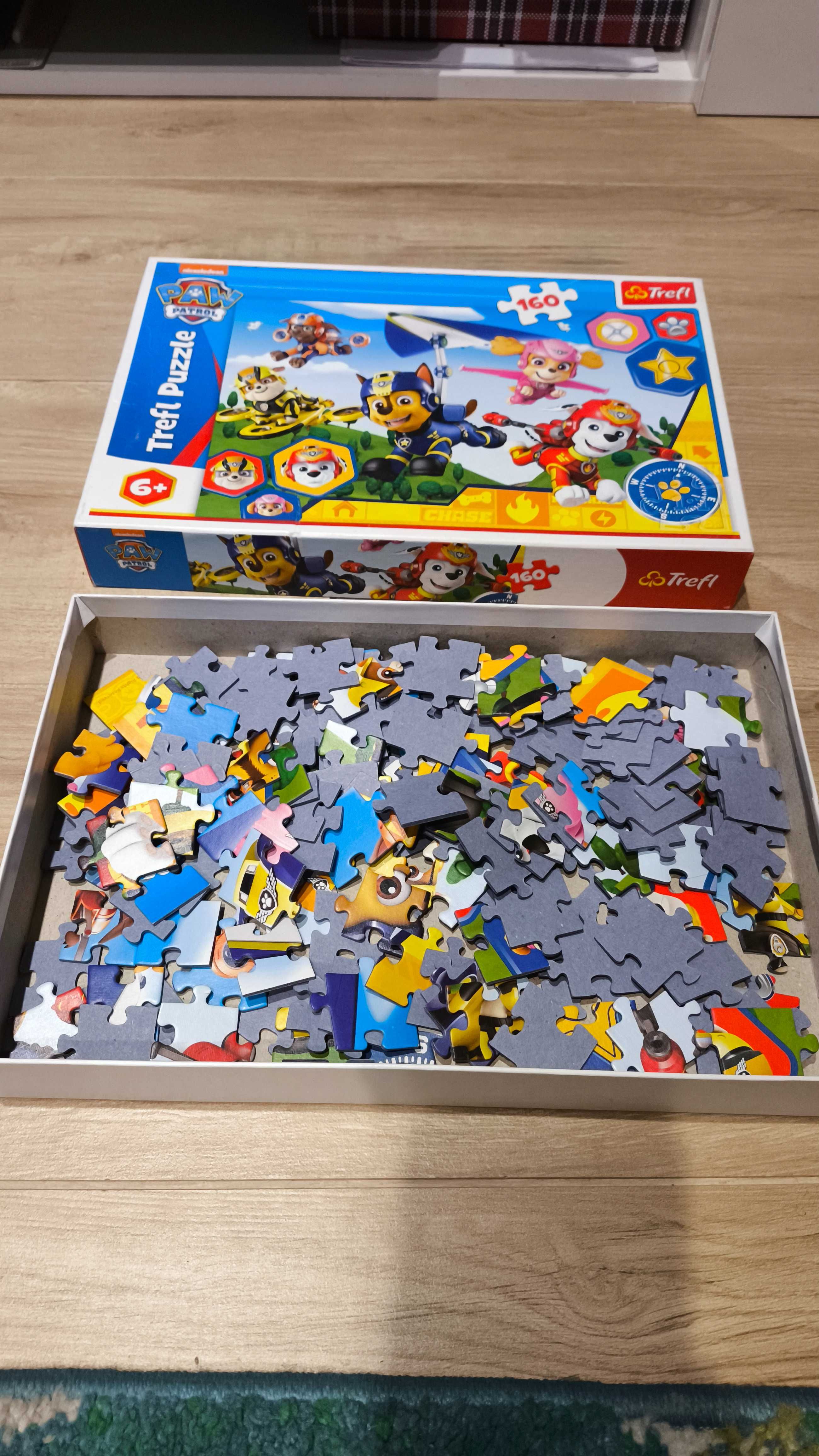 Puzzle 160 el. Psi Patrol i Basia Trefl - Wawa