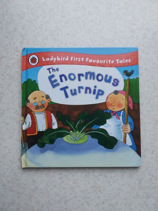 The enormous Turnip дитяча книга англійською казка Ріпка