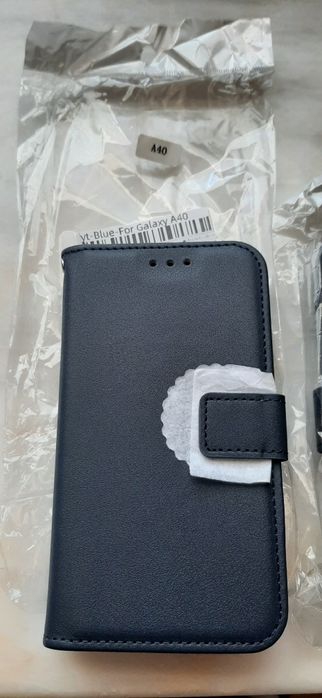 Capa em pele para Telemóvel Samsung Galaxy A40ung Galaxy A40