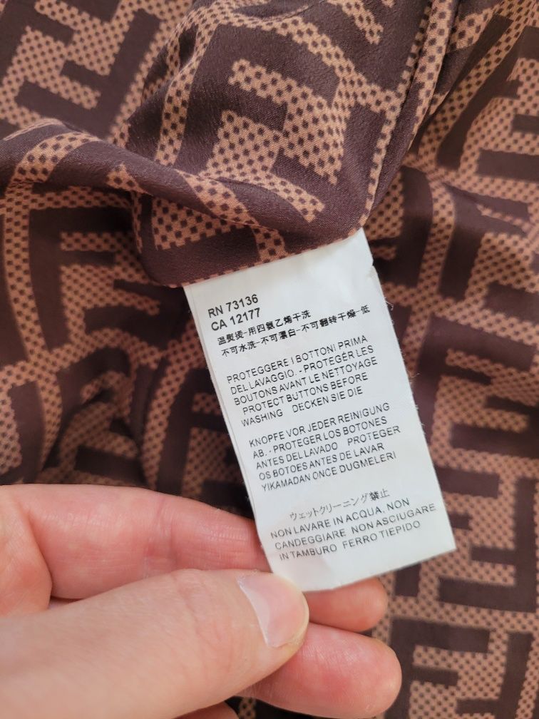 Oryginalna Parka Fendi w rozmiarze M
