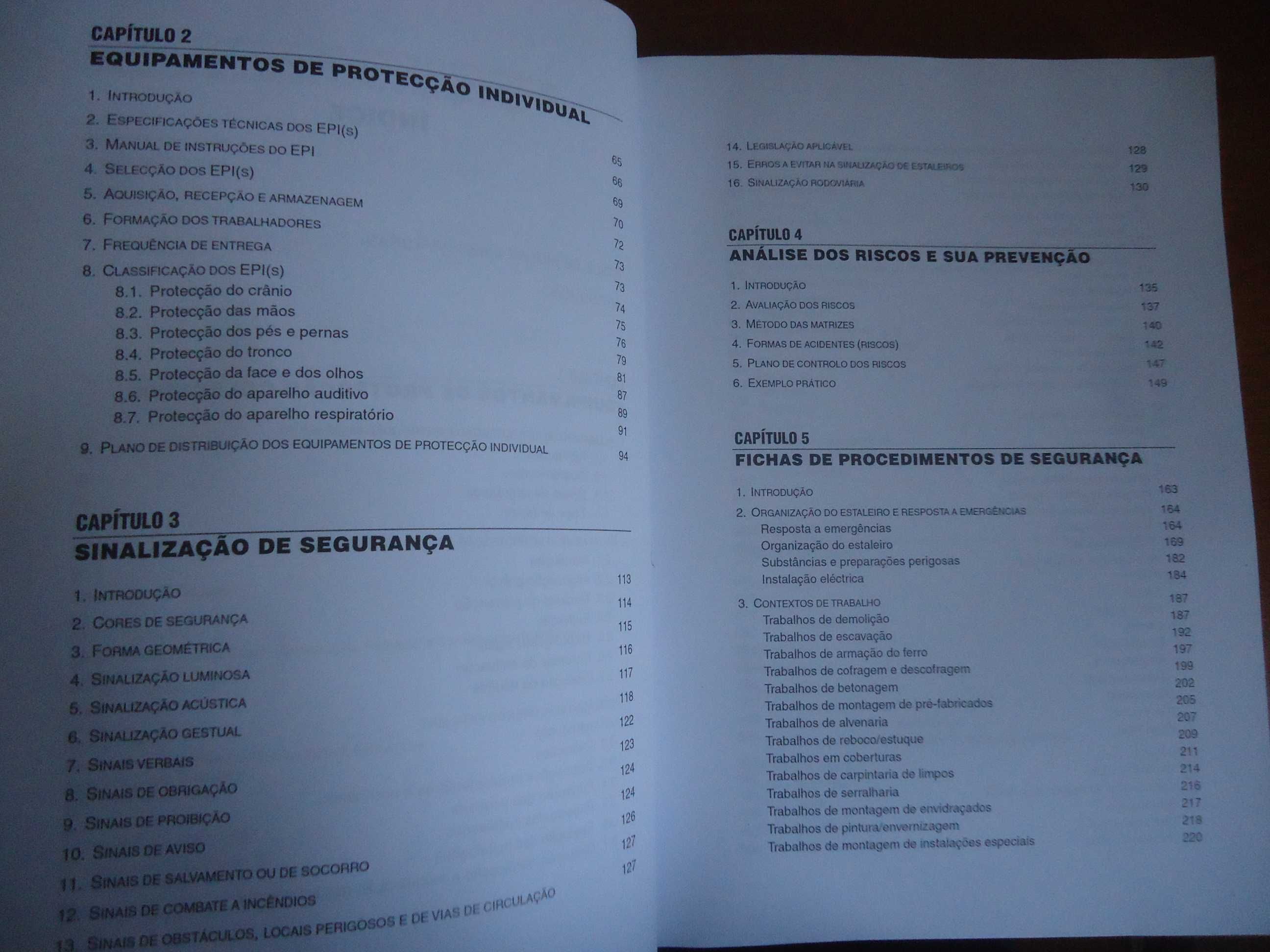 Manual de segurança – construção, conservação e restauro de edifícios