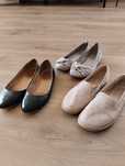 Baleriny espadryle 36 zestaw