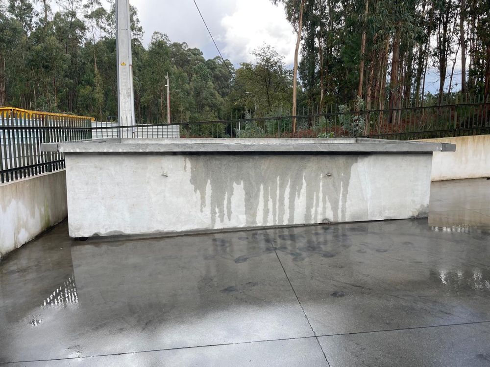 Piscina modular em betao