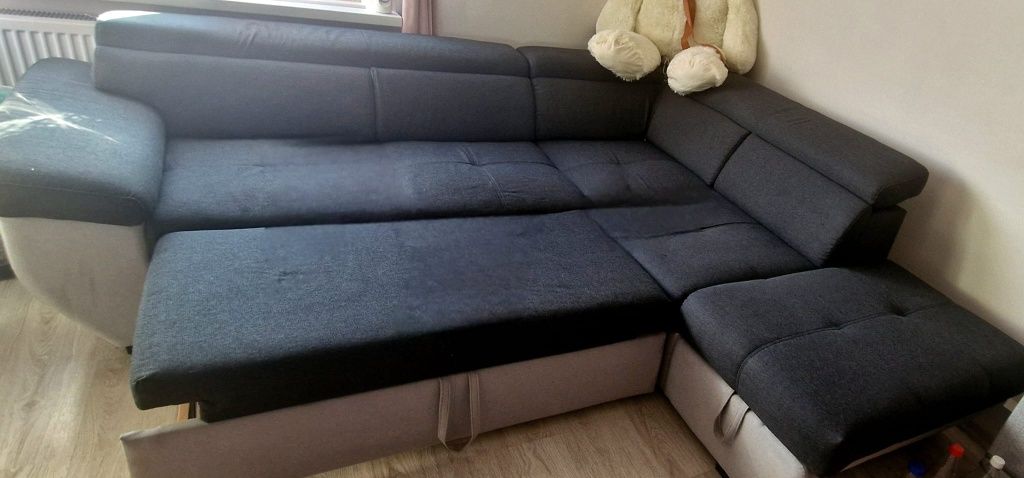 Narożnik z funkcją spania