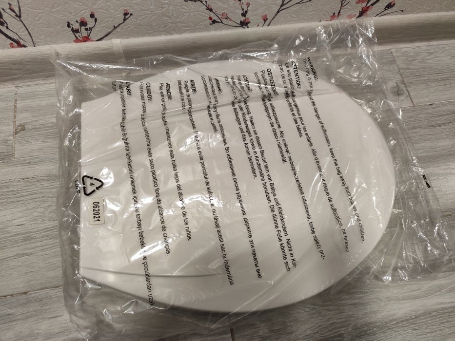 Deska toaletowa sedesowa biała nowa